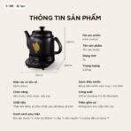Ấm sắc thuốc Bear HTM-4H40X - Tự động sắc giữ trọn tinh túy - Ảnh 2