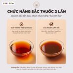 Ấm sắc thuốc Bear HTM-4H40X - Tự động sắc giữ trọn tinh túy - Ảnh 12