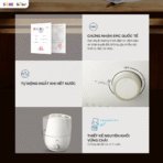 Máy phun sương Bear 5L HU-5H50T17 - Duy trì độ ẩm lý tưởng - Ảnh 3