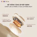 Bàn là hơi nước Bear IR-4H15H - Nhỏ gọn, 2 chế độ ủi tiện lợi - Ảnh 17