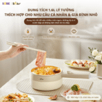 Nồi nấu điện đa năng Bear MC-4H16F - Ảnh 12