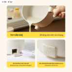 Nồi điện đa năng Bear MC-4H16G - Chiên nấu đa năng cho sinh viên - Ảnh 3