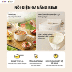 Nồi điện đa năng Bear
