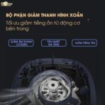 Máy làm sữa hạt Bear 1.5L PBJ-B06S2 - Nắp cách âm, vận hành êm - Ảnh 10