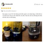 Máy làm sữa hạt Bear 1.5L PBJ-B06S2 - Nắp cách âm, vận hành êm - Ảnh 6