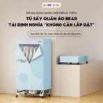 Tủ sấy quần áo Bear