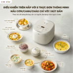 Nồi cơm điện Bear 1.2L RC-5H30O12 - Lòng nồi Inox 316L cao cấp - Ảnh 10