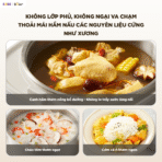 Nồi cơm điện Bear 1.2L RC-5H30O12 - Lòng nồi Inox 316L cao cấp - Ảnh 7