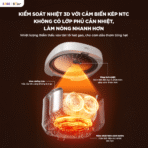 Nồi cơm điện Bear 1.2L RC-5H30O12 - Lòng nồi Inox 316L cao cấp - Ảnh 14