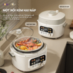 Nồi áp suất Bear 4L SB-AS40W - Hầm thịt bò súp thơm trong 30p - Ảnh 13