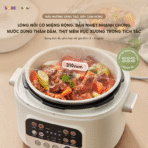 Nồi áp suất Bear 4L SB-AS40W - Hầm thịt bò súp thơm trong 30p - Ảnh 8