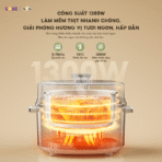 Nồi áp suất Bear 4L SB-AS40W - Hầm thịt bò súp thơm trong 30p - Ảnh 6