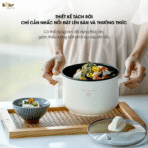 Bộ bếp điện đôi Bear SB-BD02N - Kèm nồi chảo đa năng tiện dụng - Ảnh 7