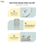 Bộ bếp điện đôi Bear SB-BD02N - Kèm nồi chảo đa năng tiện dụng - Ảnh 11