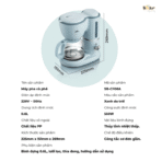 Máy ép chậm Bear 1L SB-MC10L - Giữ trọn 98% vitamin nguyên bản - Ảnh 14