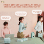 Hộp cơm Bear 2 tầng SB-HC12L - Hâm nóng trực tiếp tại văn phòng - Ảnh 9