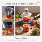 Máy xay thịt Bear 2L SB-MA02L - 2 chế độ xay thông minh an toàn - Ảnh 7