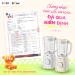 Máy xay sinh tố Bear SB-MX15L - Động cơ mạnh, xay nhuyễn trái cây - Ảnh 3