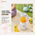 Máy xay sinh tố Bear SB-MX15L - Động cơ mạnh, xay nhuyễn trái cây - Ảnh 5