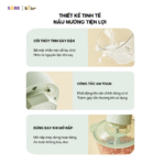 Máy xay thịt Bear 1.8L SB-MX20A - Cối thủy tinh xay hạt cứng mạnh - Ảnh 10