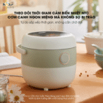 Nồi Cơm Điện Bear 1.6L SB-NC16L - Mini gọn gàng cho 1-3 người ăn - Ảnh 10