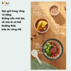 Nồi Cơm Điện Bear 1.6L SB-NC16L - Mini gọn gàng cho 1-3 người ăn - Ảnh 9