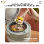 Nồi Cơm Điện Bear 1.6L SB-NC16L - Mini gọn gàng cho 1-3 người ăn - Ảnh 8