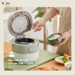 Nồi Cơm Điện Bear 1.6L SB-NC16L - Mini gọn gàng cho 1-3 người ăn - Ảnh 13