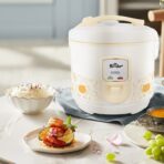Nồi cơm điện Bear 5L SB-NC50C - Lòng nồi dày chống dính cao cấp - Ảnh 4