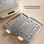 Nồi hấp Bear SB-NH12L - Hấp hải sản và bữa sáng nóng hổi - Ảnh 5