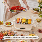 Nồi hấp Bear SB-NH12L - Hấp hải sản và bữa sáng nóng hổi - Ảnh 3