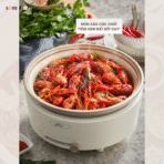 Nồi lẩu Bear 5L SB-NL05F - Nước sôi mạnh chỉ sau 10 phút - Ảnh 8