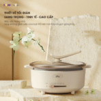 Nồi lẩu Bear 5L SB-NL05F - Nước sôi mạnh chỉ sau 10 phút - Ảnh 6