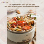 Nồi lẩu Bear 5L SB-NL05F - Nước sôi mạnh chỉ sau 10 phút - Ảnh 9