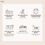 Máy làm sữa chua Bear SB-SC10C - 4 chức năng, thố sứ tự nhiên - Ảnh 10