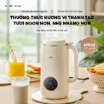 Máy làm sữa hạt Bear 0.6L SB-SH06C - Nấu sữa nhanh cho bữa sáng - Ảnh 4