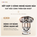 Máy làm sữa hạt Bear 0.6L SB-SH06C - Nấu sữa nhanh cho bữa sáng - Ảnh 13