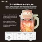 Máy làm sữa hạt Bear 1.75L SB-SH17V - Nấu thuốc và khử trùng - Ảnh 6