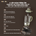 Máy làm sữa hạt Bear 1.75L SB-SH17V - Nấu thuốc và khử trùng - Ảnh 15