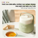 Nồi nấu chậm Bear 1L SC-4H10E - Nấu cháo dinh dưỡng nhuyễn mịn - Ảnh 12