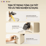 Máy ép chậm Bear SJ-4H01T - Ép trục vít giữ trọn vitamin nguyên - Ảnh 10