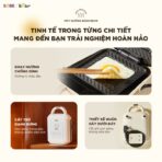Máy nướng bánh Bear SMA-5H07F55 - 2 khay nướng sandwich nhanh - Ảnh 2