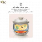 Nồi nấu chậm Bear 0.8L SUBE001 - Chuẩn bị bát cháo mịn cho bé - Ảnh 9