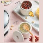 Nồi nấu chậm Bear 1.6l SUBE002 - Bộ 3 thố sứ hầm đa năng tiện lợi - Ảnh 15