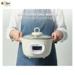 Nồi nấu chậm Bear 1.6l SUBE002 - Bộ 3 thố sứ hầm đa năng tiện lợi - Ảnh 12