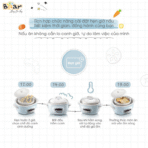 Nồi nấu chậm Bear 2.5L SUBE003 - Dung tích lớn hầm gà nguyên con - Ảnh 3