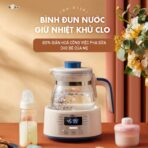 Bình đun nước khử Clo Bear TNQ-D12D1 - Pha sữa chuẩn nhiệt độ - Ảnh 12