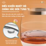 Bình đun nước khử Clo Bear TNQ-D12D1 - Pha sữa chuẩn nhiệt độ - Ảnh 3