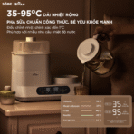 Máy hâm nước pha sữa Bear WW-5H12V78 - Khử Clo tự động an toàn - Ảnh 24