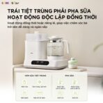 Máy hâm nước pha sữa Bear WW-5H12V78 - Khử Clo tự động an toàn - Ảnh 13